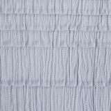 Argos Home Crinkle Blue Bedding Set - King size