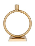 Libra Interiors gold Luca ring candlestick, UK version