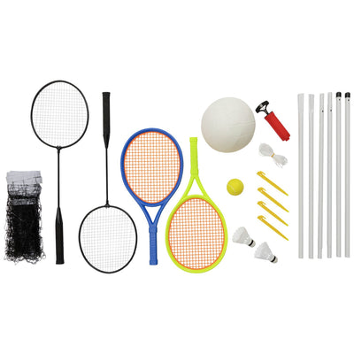 Argos Chad Valley Tennis, Volleyball and Badminton Set (170cm x 400cm x 1.5cm)- Buy online at McGrocer