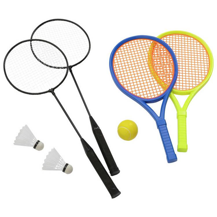 Chad Valley 3-in-1 sports set for tennis, badminton and volleyball - British product
