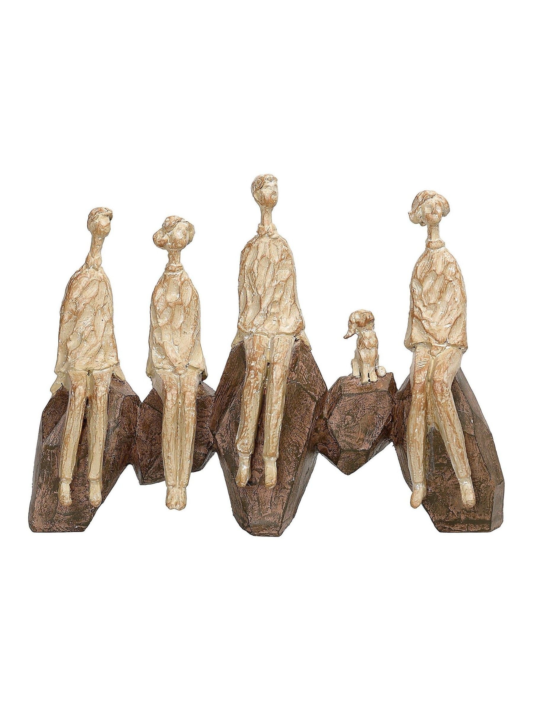 Libra Interiors Ellington seated forms sculpture, imported from the UK