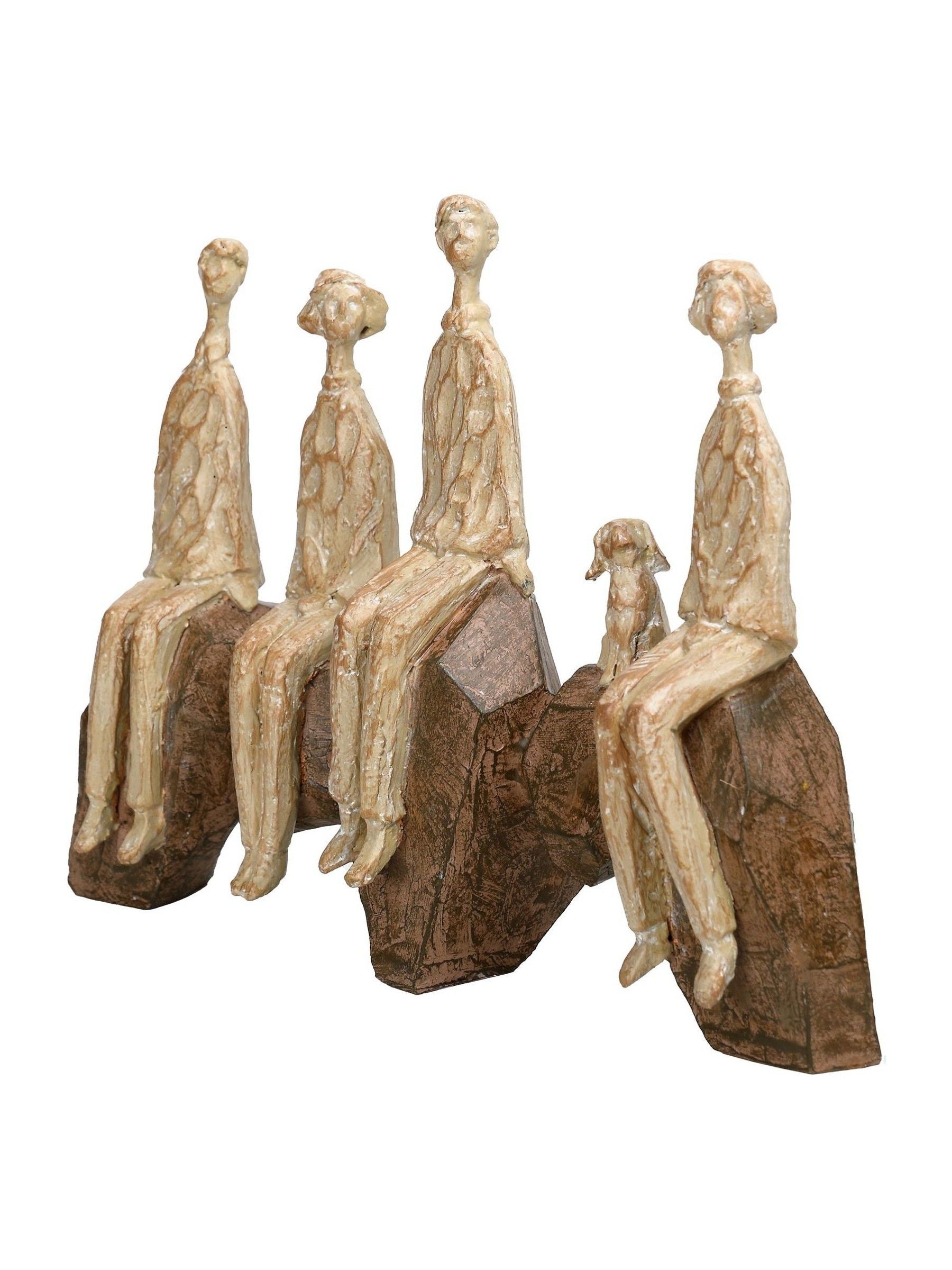 Libra Interiors Ellington seated forms sculpture, imported from the UK