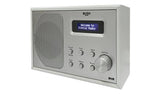 Bush Lisbon DAB/FM portable radio white wood effect, imported from the UK