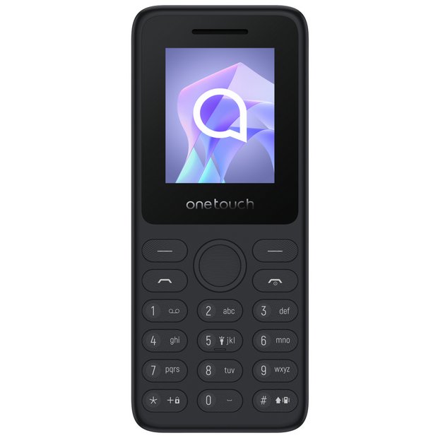 TCL 4021 dark grey SIM free mobile phone, imported from the UK