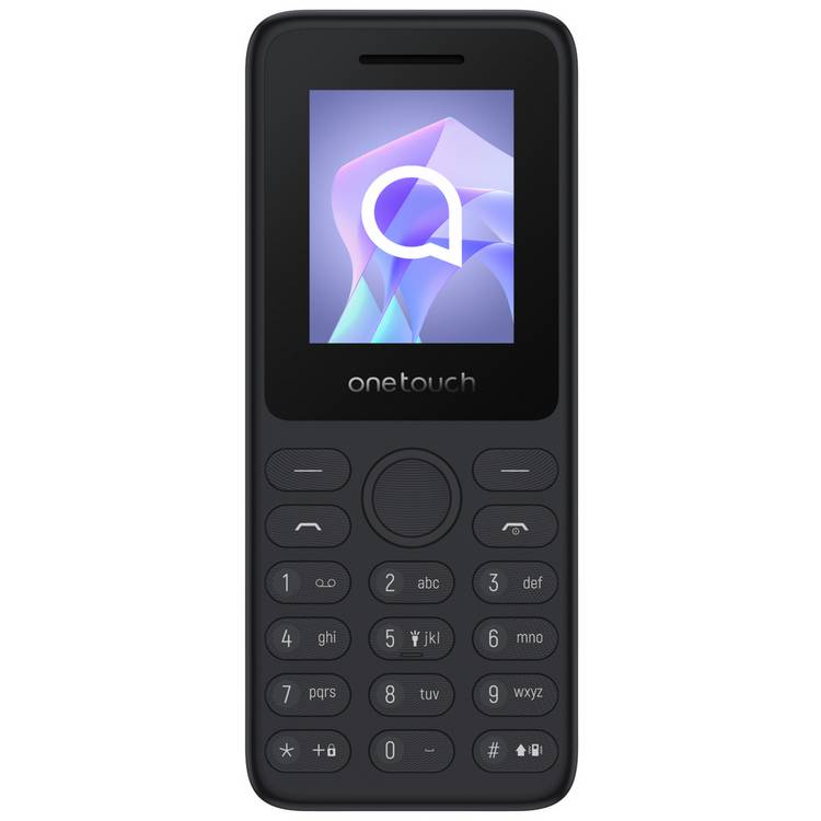 TCL 4021 dark grey SIM free mobile phone, imported from the UK