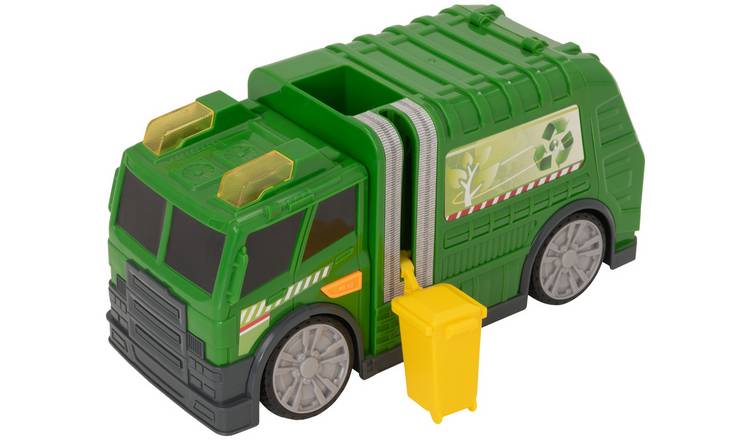 Teamsterz lights and sounds garbage truck toy, UK version