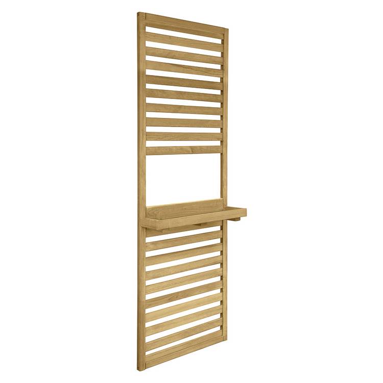 Forest slatted wall planter 1 shelf, imported from the UK