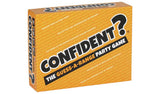 Confident family party board game, UK version
