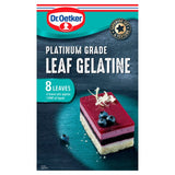 Dr. Oetker Platinum Grade Leaf Gelatine   13g GOODS M&S   