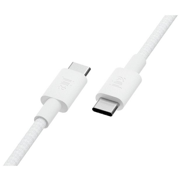 Juice USB C charging cable 2m white - British product