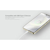 Juice USB C charging cable 2m white - British product
