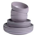 Habitat dinner set lilac 12-piece, UK version