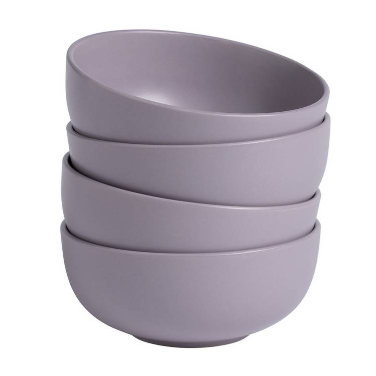 Habitat dinner set lilac 12-piece, UK version