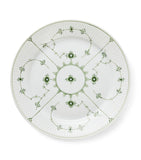 Porcelain Green Fluted Plain Plate (27cm)
