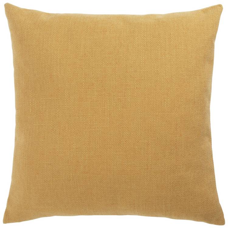 Habitat basket weave cushion cover mustard 43x43cm - British product