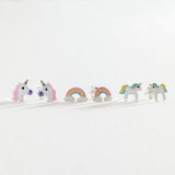 Revere kids sterling silver stud earrings set - British product