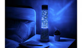 Microsoft Minecraft glitter flow lamp Blue & Clear 33cm (British brand)
