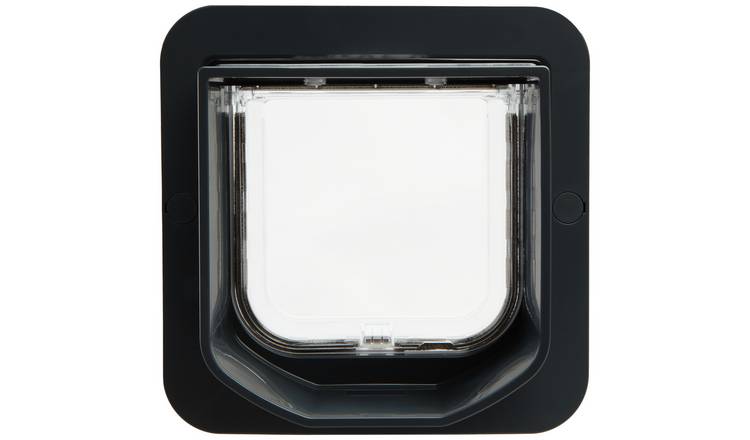 Sureflap microchip cat flap grey and white (British brand)