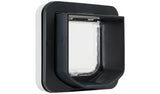 Sureflap microchip cat flap grey and white (British brand)