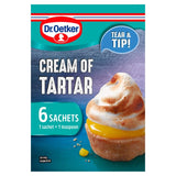 Dr. Oetker Cream Of Tartar Sachets   6 x 5g GOODS M&S   