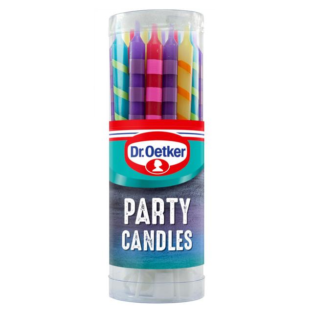 Dr. Oetker Birthday Party Candles   18 per pack GOODS M&S   