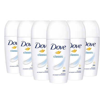 Costco UK Dove Original Roll-On Anti-Perspirant Deodorant 6 x 50ml- Buy online at McGrocer
