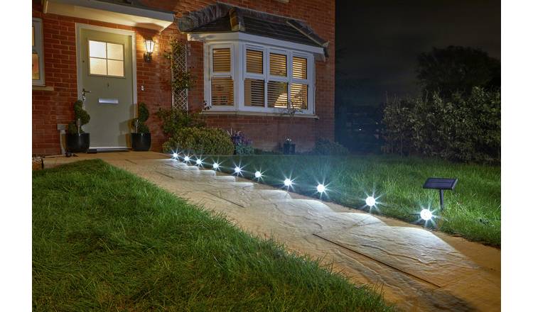 Smart Solar warm white string lights set of 10, UK version