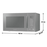 Samsung 800W 23L Standard Microwave Charcoal - British product