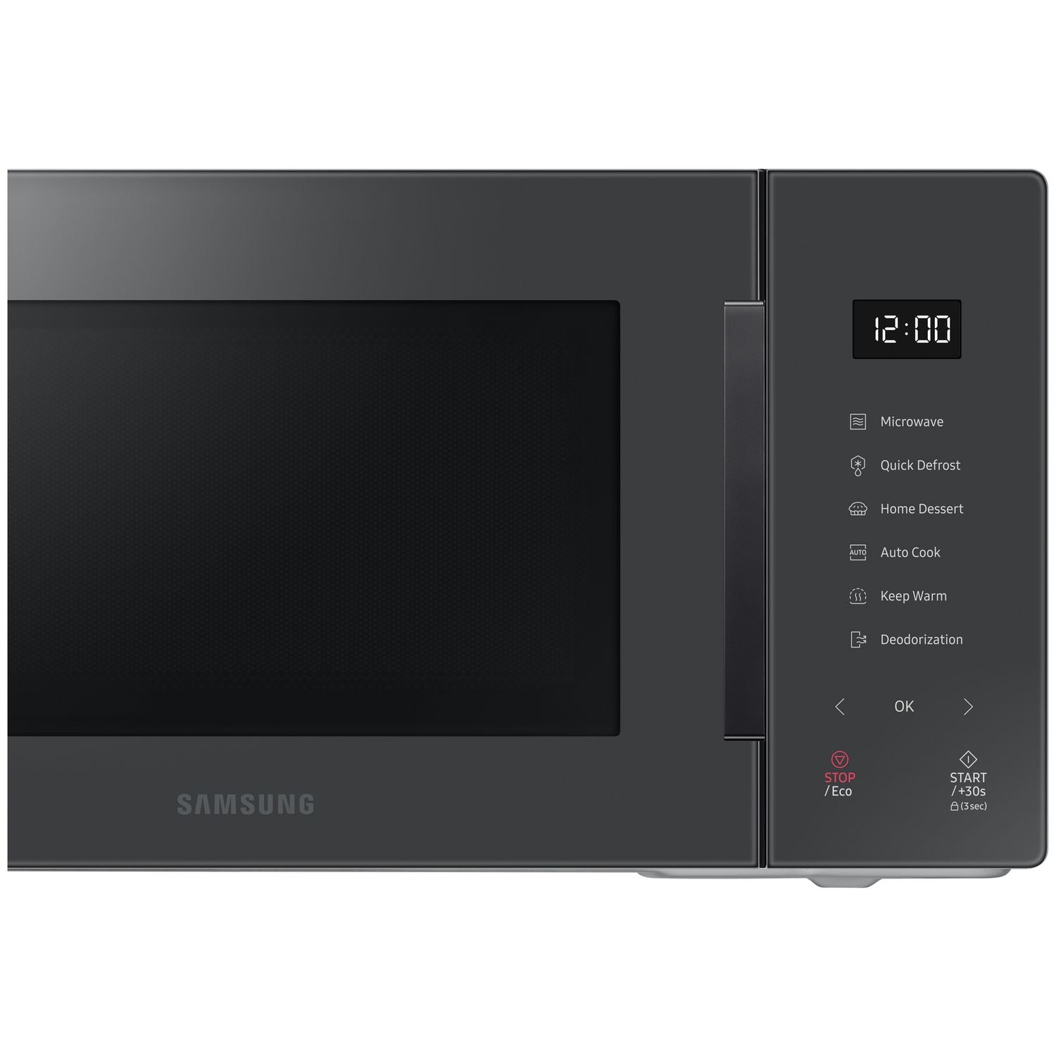 Samsung 800W 23L Standard Microwave Charcoal - British product
