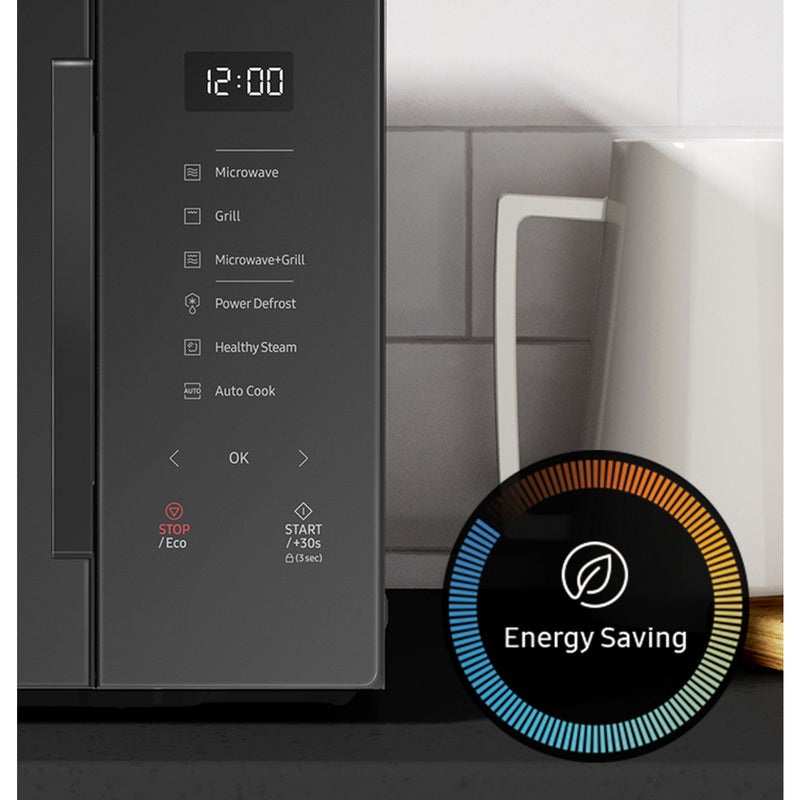 Samsung 800W 23L Standard Microwave Charcoal - British product