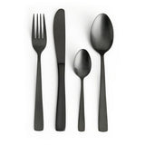 Habitat Satin cutlery set 16 piece stainless steel - British product