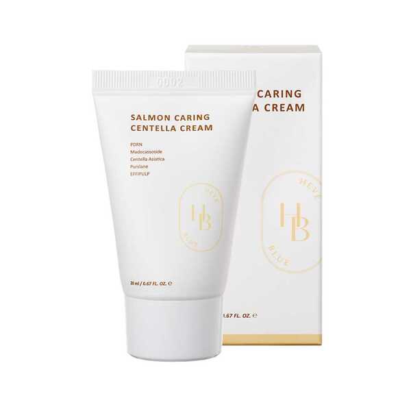 Heveblue PDRN centella cream mini 20ml, imported from the UK