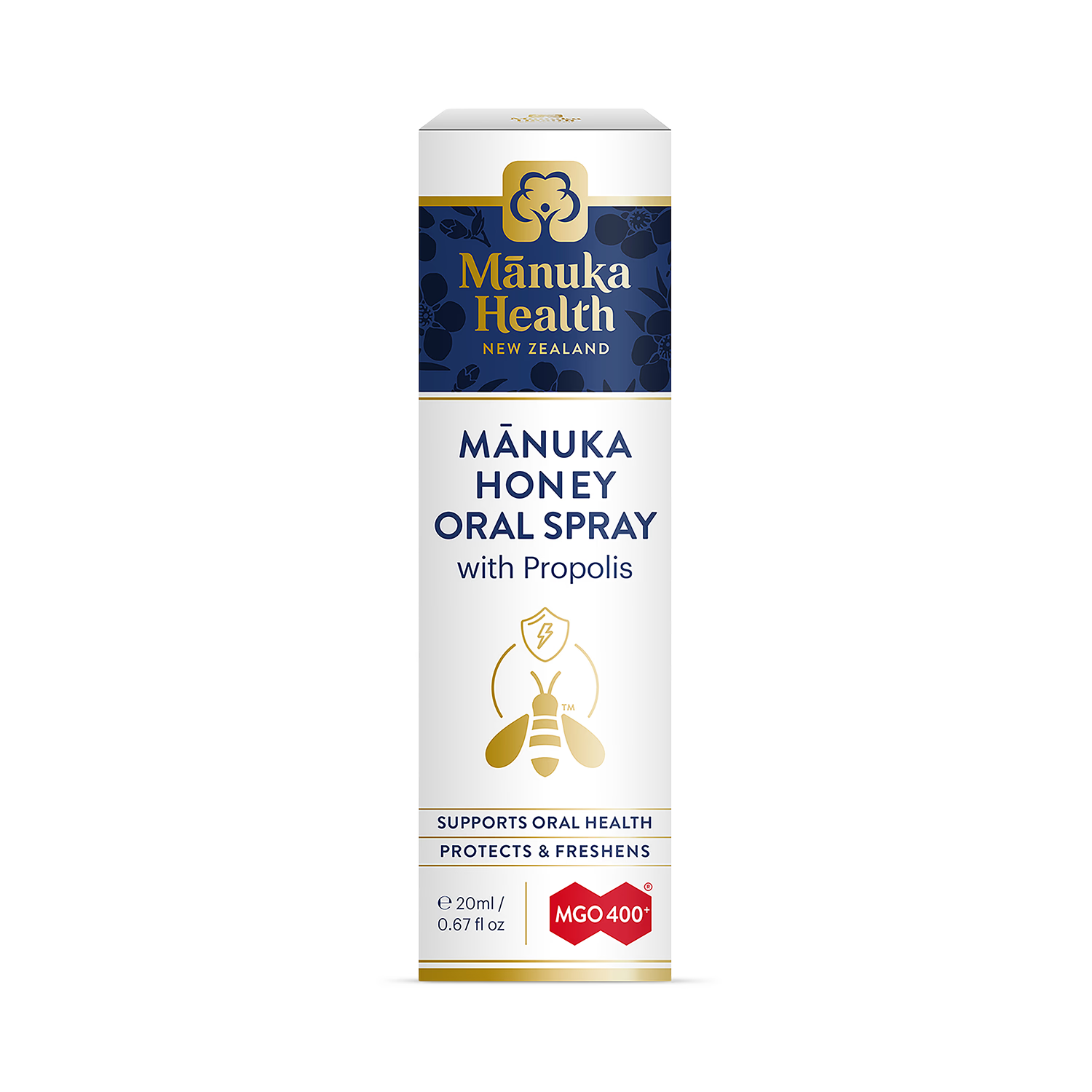 Manuka Health propolis MGO 400 oral spray 20ml, UK version
