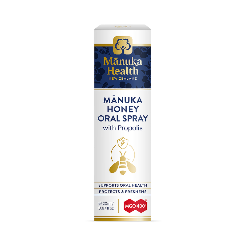 Manuka Health propolis MGO 400 oral spray 20ml, UK version