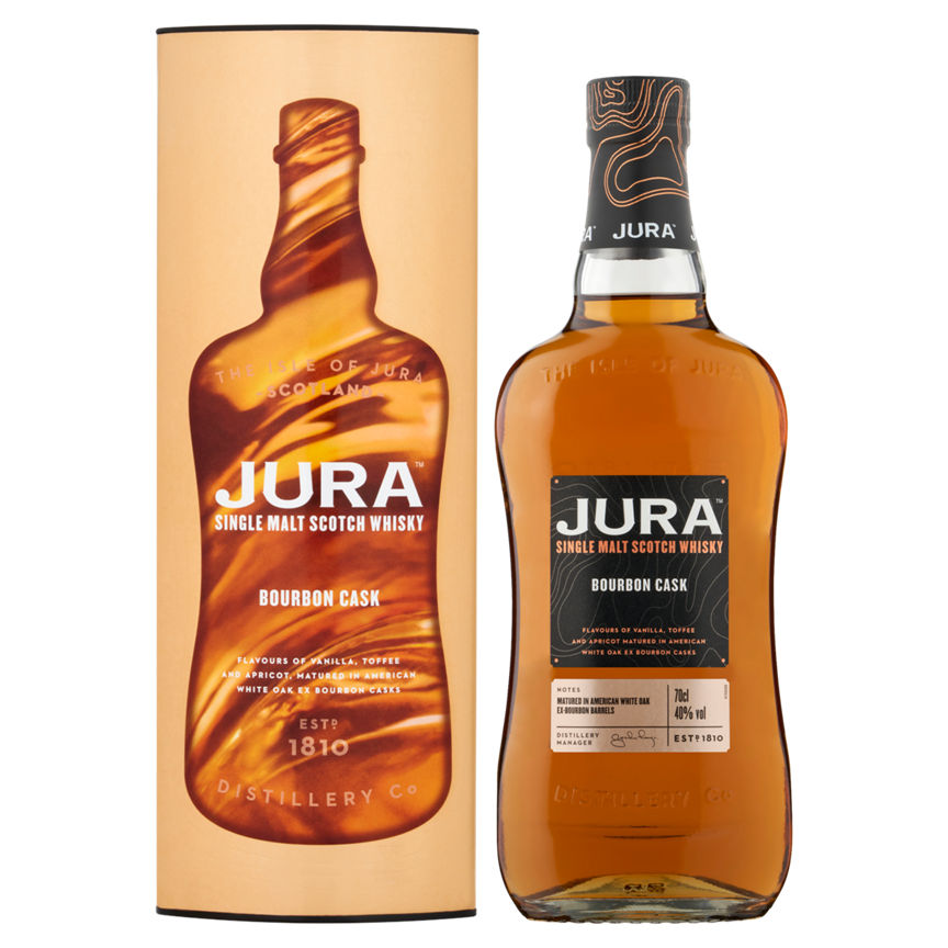 Jura Single Malt Scotch Whisky Bourbon Cask GOODS ASDA   