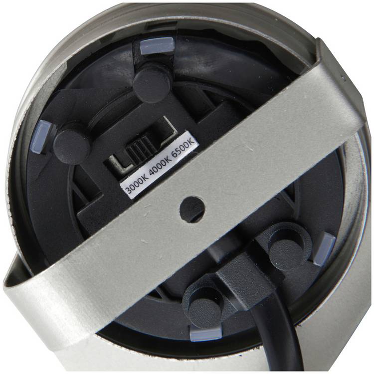 Camber Lighting Vox brushed chrome LED cabinet light (British brand)