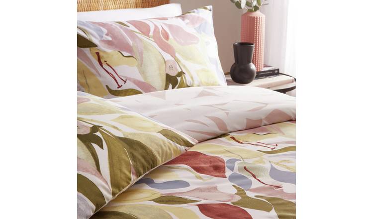 Furn Amarosa floral pink bedding set single (British brand)