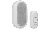Byron wireless plug-in doorbell white, UK version