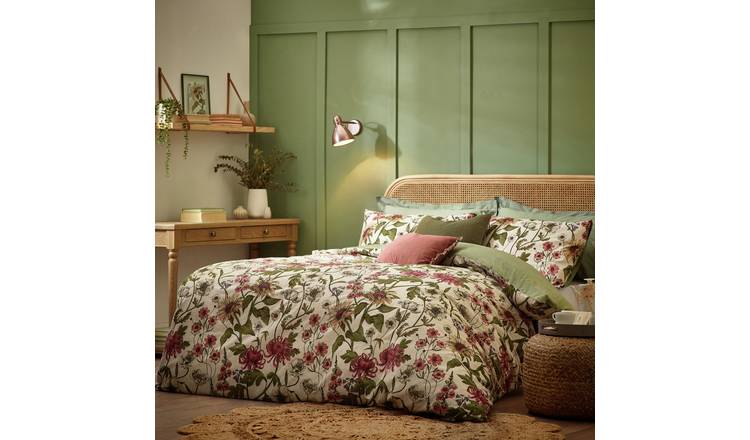 Wylder Wallflower Natural bedding set double (British brand)