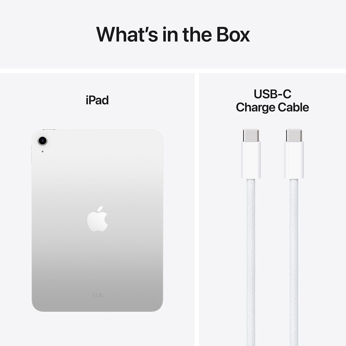 Apple iPad A16 128GB Silver 11-inch, imported from the UK