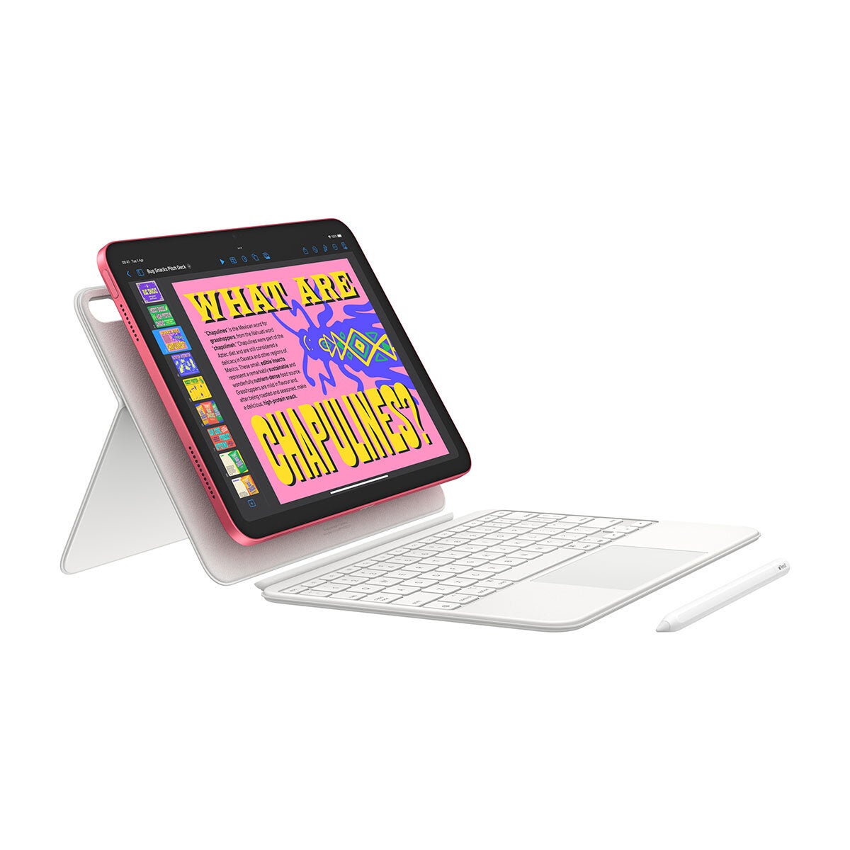 Apple iPad 11-inch 128GB in pink colour, UK version