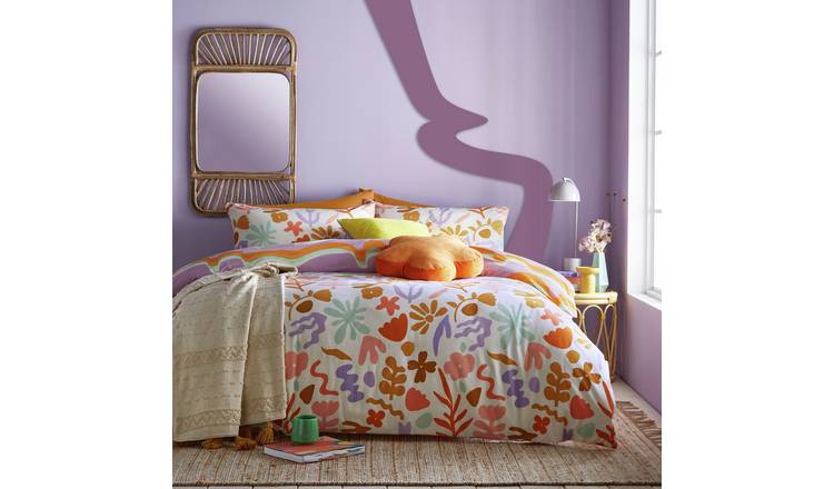 furn Amelie Floral Bedding Set single duvet cover UK version
