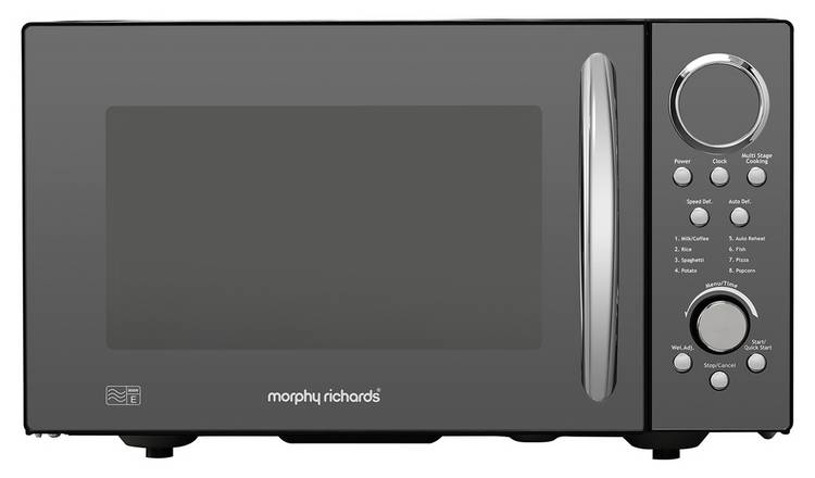 Morphy Richards microwave black 900W - British product