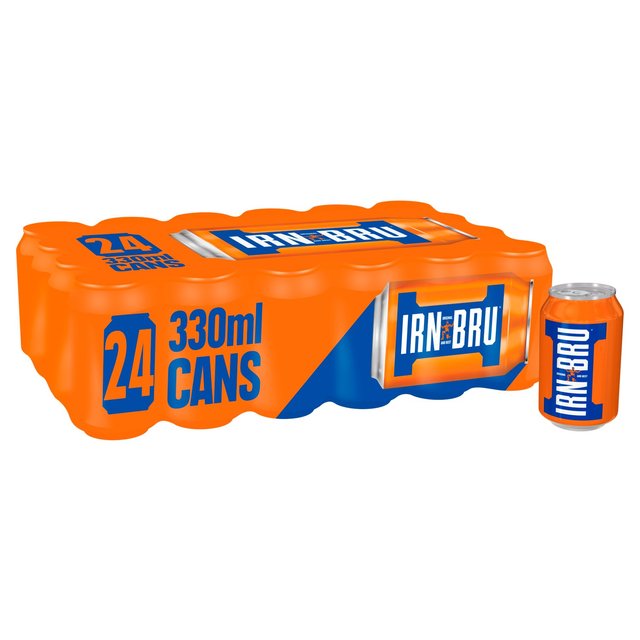 IRN-BRU   24 x 330ml GOODS M&S   