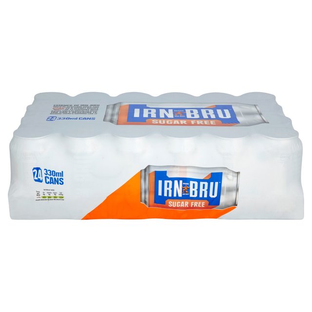 IRN-BRU Sugar Free   24 x 330ml GOODS M&S   