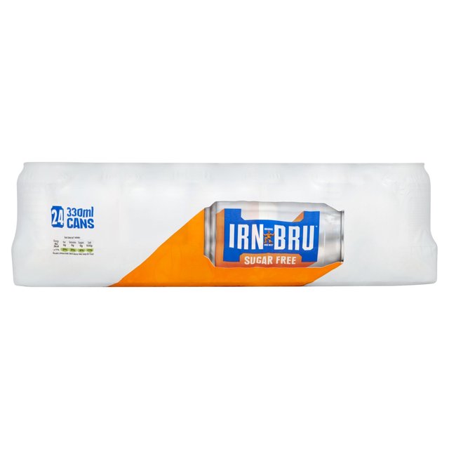 IRN-BRU Sugar Free   24 x 330ml GOODS M&S   