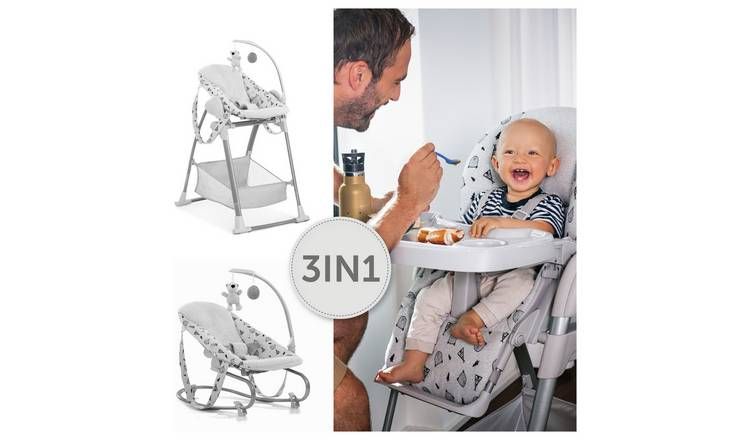 Hauck Sit N Relax 3 in 1 Highchair - Nordic Grey GOODS Argos