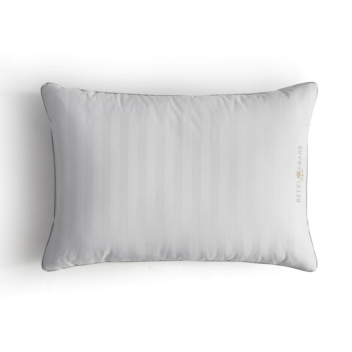 Hotel Grand feather and down rolled pillow 2 pack, UK version
