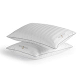 Hotel Grand feather and down rolled pillow 2 pack, UK version