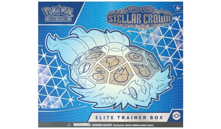 Pokemon TCG Scarlet & Violet 7 Stellar Crown Card Pack GOODS Argos